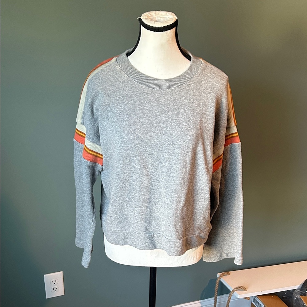 Madewell Heather Gray Knit Top
